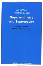 Cover of: Supersymmetry and supergravity