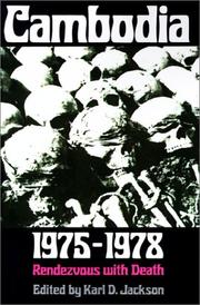 Cover of: Cambodia, 1975-1978