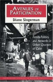 Cover of: Avenues of Participation  | Diane Singerman