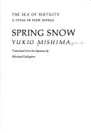 Cover of: Spring snow. by 三島由紀夫