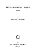 Cover of: The Pan-German League, 1890-1914 by Mildred S. Wertheimer, Mildred S. Wertheimer