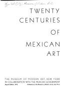 Cover of: Twenty centuries of Mexican art.