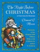 Cover of: The night before Christmas. by Clement Clarke Moore, Clement Clarke Moore