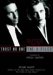 Cover of: Trust no one by Brian Lowry