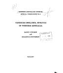 Cover of: Cardiidae (Mollusca, Bivalvia) of Western Australia
