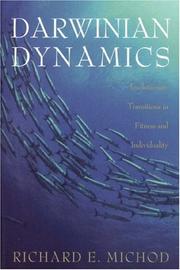 Cover of: Darwinian dynamics by Richard E. Michod