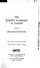 Cover of: The English language in Ireland