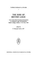 Cover of: The tradition of medieval logic and speculative grammar from Anselm to the end of the seventeenth century: a bibliography from 1836 onwards