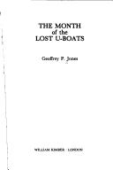 Cover of: The month of the lost U-boats