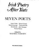 Cover of: Irish poetry after Yeats by Austin Clarke ... [et al.] ; edited by Maurice Harmon.
