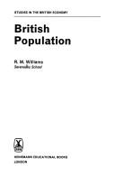 Cover of: British population by Williams, R. M., Williams, R. M.