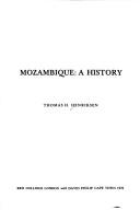 Cover of: Mozambique: a history