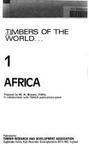 Cover of: Timbers of the world