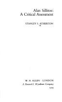 Alan Sillitoe by Stanley S. Atherton