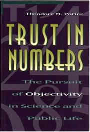 Trust in Numbers by Theodore M. Porter