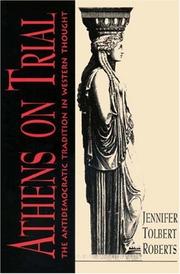Cover of: Athens on Trial by Jennifer Tolbert Roberts