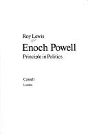 Cover of: Enoch Powell by Lewis, Roy