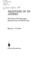 Cover of: Milestones on my journey