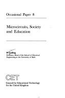 Cover of: Microcircuits, society and education