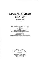 Marine cargo claims by William Tetley
