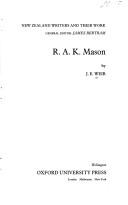 R.A.K. Mason by J. E. Weir