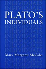Cover of: Plato's Individuals