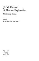 Cover of: E. M. Forster: a human exploration : centenary essays