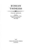 Cover of: Selected writings by Isaiah Berlin