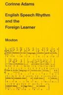 Cover of: English speech rhythm and the foreign learner