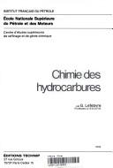 Cover of: Chimie des hydrocarbures