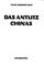 Cover of: Das Antlitz Chinas