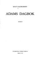 Cover of: Adams dagbok: roman