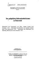 Cover of: Der Aufgeklärte Reformkatholizismus in Österreich