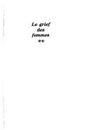 Le Grief des femmes by Daniel Armogathe