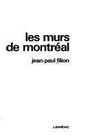 Cover of: Les murs de Montreal