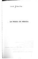 Cover of: La poesía de Neruda by Luis Rosales