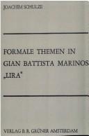 Formale Themen in Gian Battista Marinos Lira by Joachim Schulze