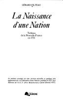 Cover of: La naissance d'une nation by Gérard Filteau