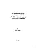 Cover of: Pingströrelsen: en religionsvetenskaplig studie av pingströrelsen i Svenskfinland