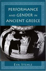 Cover of: Performance and gender in ancient Greece by Eva Stehle