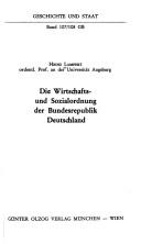 Cover of: Wirtschafts- und Sozialordnung der Bundesrepublik Deutschland