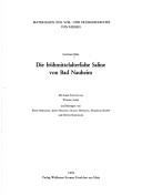 Cover of: Die frühmittelalterliche Saline von Bad Nauheim by Lothar Süss