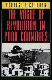 Cover of: The vogue of revolution in poor countries