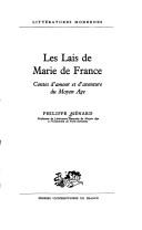 Cover of: Les Lais de Marie de France: contes d'amour et d'aventure du Moyen Age