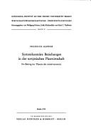 Cover of: Systemkonträre Beziehungen in der sowjetischen Planwirtschaft: ein Beitrag zur Theorie der mixed economy