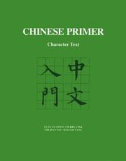 Cover of: Chinese primer.