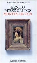 Cover of: Montes de Oca by Benito Pérez Galdós