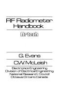 Cover of: RF radiometer handbook