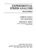 Cover of: Experimental stress analysis