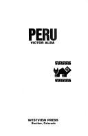 Cover of: Peru by Victor Alba